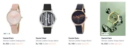 Daniel Klein Womens Watches at minimum 80% Discount