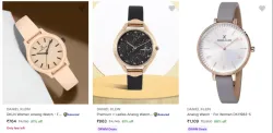 Daniel Klein Womens Wrist Watches Upto 81% Off