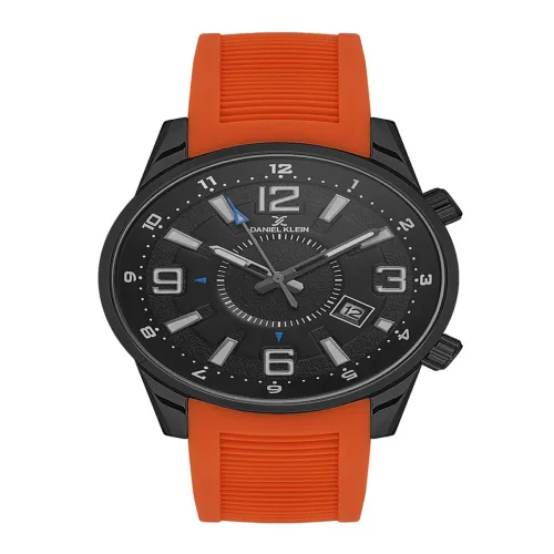 Image of Daniel Klein Printed Dial Straps Analogue Reset Time Watch