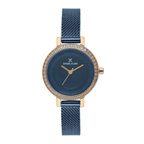 Image of Daniel Klein Analogue Women's Watch Blue Dial Blue Strap