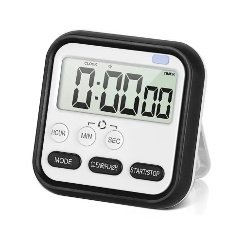Image of DANSR Digital Kitchen Timer & Stopwatch – Black
