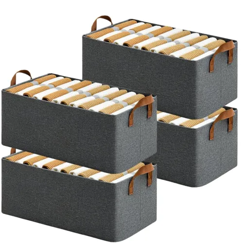 Image of DAREV 4 Pcs Wardrobe Organizer for Clothes 