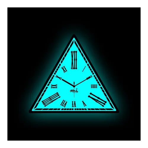 Image of Mi Glow Store Glow in The Dark Analog Wall Clock