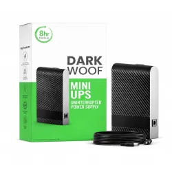 Dark Woof Router UPS 12V Mini WiFi UPS Power Backup Up to 8 Hours for All WiFi