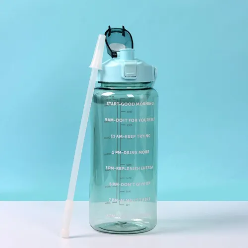 Image of Darkpyro 2L Transparent Motivational Water Bottle