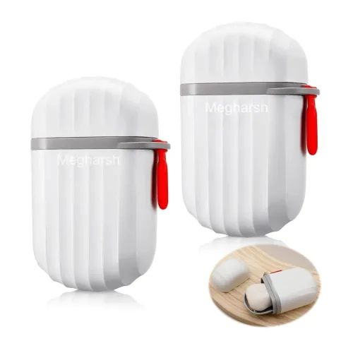 Image of DarkShri 2pcs Airtight Travel Bathroom Case