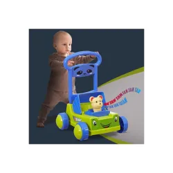 Dash First Step Sit-to-Stand Activity Baby Push Walker with Tan-Tan Music & Sound, Baby Walker Learning Support, Walker 