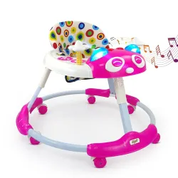 Dash Kitty Baby Walker With Music Pink