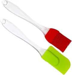 Dashing Silicone Brush & Spatula 2-Piece Kitchen Set