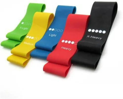 Image of DASS Loop Band 24-inch So5 for Physical Home Fitness Therapy Stretching Resistance Tube