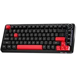 daWg HighKEY 718, 75% Wireless Mechanical Keyboard, RGB, daWg Glacier Tactile Switches, Hot Swap, Gasket with 5 Layer Ab