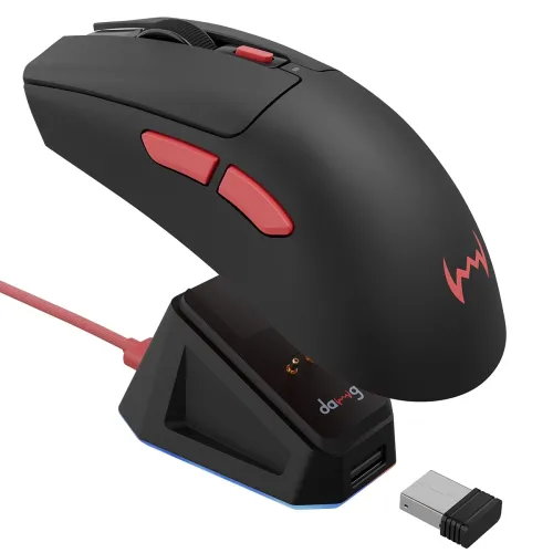Image of daWg Slay 50, 12000 DPI Wireless Gaming Mouse 6 Buttons 20M Switch