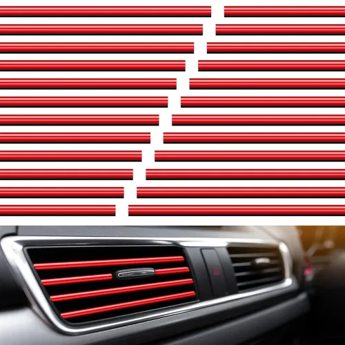 Image of DAXANSTORE Car Auto Air Conditioner Vent Outlet Trim Strip (Pack of 1)