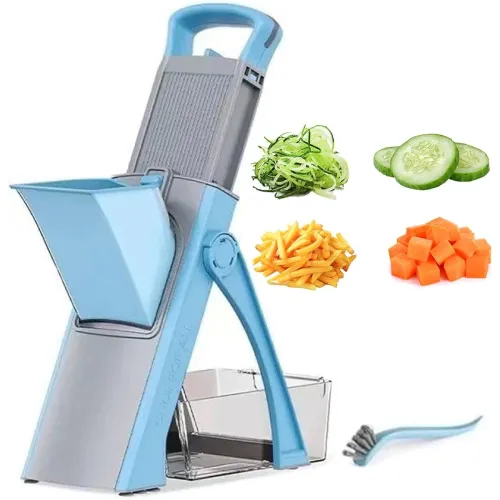 Image of DAYANIDHI Vegetable Cutter Potato French Fries Graters Manual Shredder Efficiently Shred Grate and Cut Potatoes for Hous