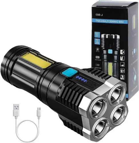Image of Dazzel Flex Super Bright 4 Led torch 