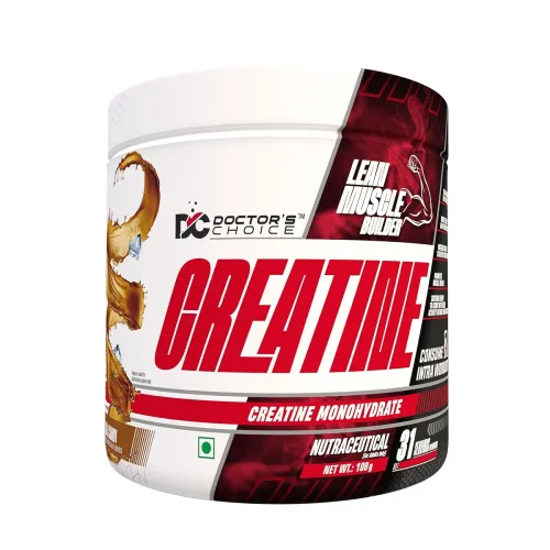 Image of DC DOCTORS CHOICE Creatine Monohydrate 31 Serving 100 gms (Cola Candy)