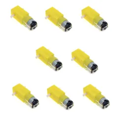 DC BO Motor Dual Shaft Smart Car Robot Gear for Arduino (8 Piece)