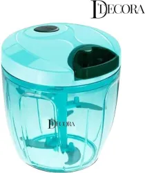 DDecora 950 ml chopper with 5 stainles steel blade Fruit Chopper