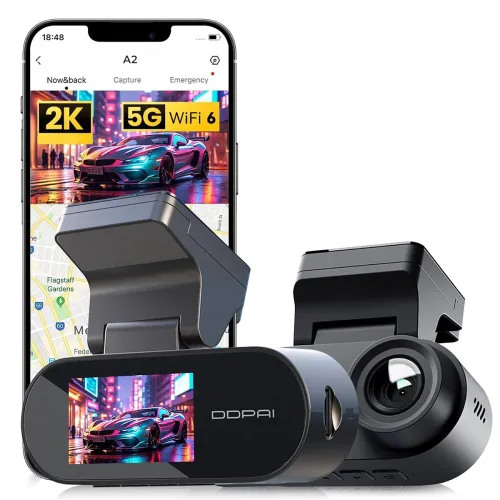 Image of DDPAI Dash Cam for Car with Screen [2026 Edition] 2K QHD Front Camera | ADAS