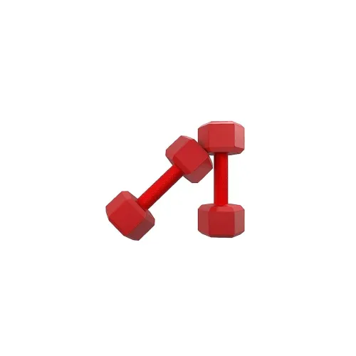 Image of De Jure Fitness Hex Dumbbells, 4 Kg Pair