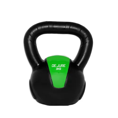 Image of De Jure Fitness PVC Kettlebell 3kg 