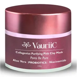 De-Tan Face Mask for Glowing Skin| Clay Mask with Lactic Acid for Tan Removal, Reduction in Blackheads, Instant Brightening| New-Age Ubtan Face Pack for All Skin Types | Men & Women- 100g