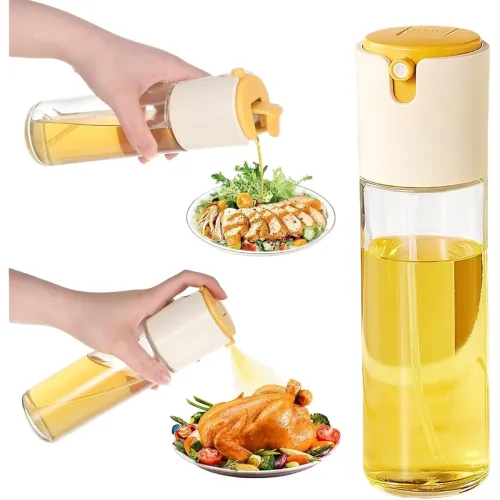 Image of DEAR ENTERPRISE 300ML Olive Oil Spray Bottle – 2-in-1