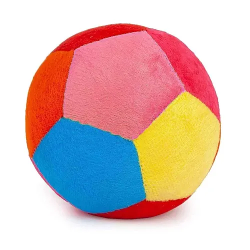 Image of DearJoy Baby Soft Ball Toy Figure with Rattle Sound - Multicolour