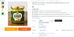 DEBOCK A2 Gir Cow Ghee (25 g)