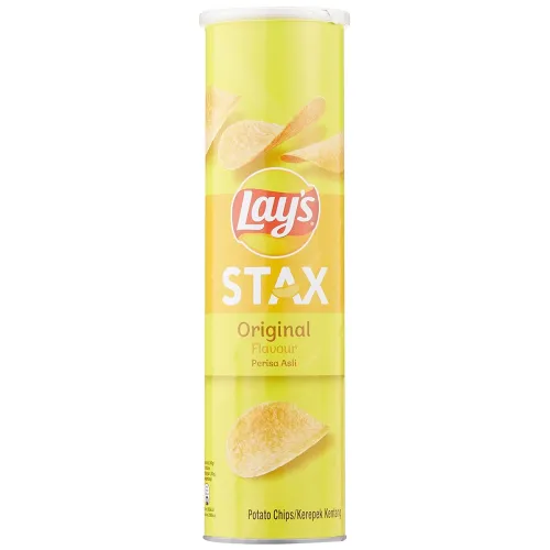 Image of DECADENT FOODS Lay's STAX Original Flavour Potato Chips 