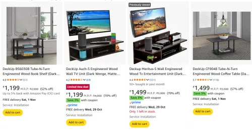 Image of DeckUp Furniture upto 70% Discount