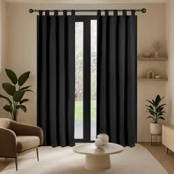 Deco Window 8 Ft Blackout Curtains Pack of 2