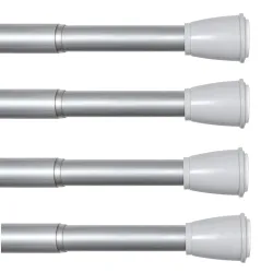 Deco Window Extendable Shower Curtain Rods