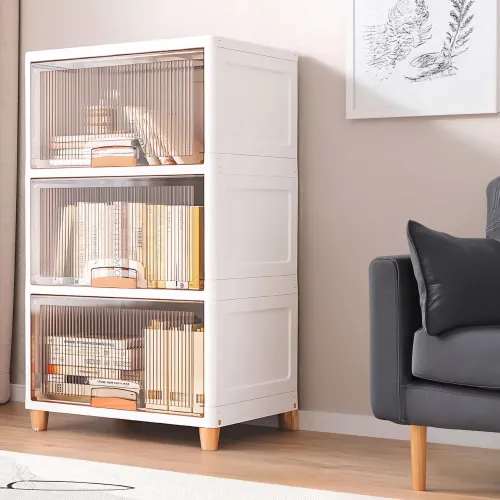 Image of DecoLogy Multipurpose Bookshelf Organiser Rack