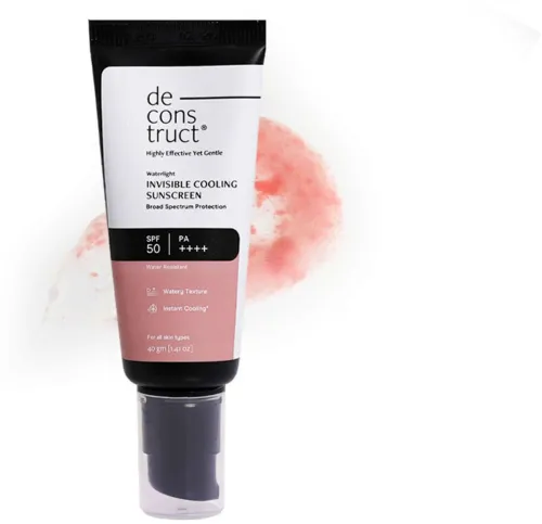 Image of deconstruct SPF SPF 50 PA+++ Invisible Water Sunscreen (40 g)