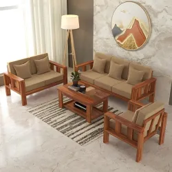 DECORWOOD Solid Sheesham Wood For Living Room