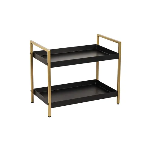 Image of DECOWORLD || 2 Tier Multipurpose Countertop Organizer Rack || Multishelf Storage Stand for Kitchen, Bathroom or Dressing