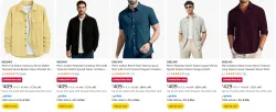 DEELMO mens shirt upto 84% discount
