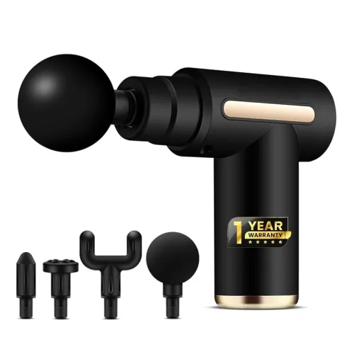 Image of Deep Tissue 6-Speed Mini Massage Gun with 4 Heads