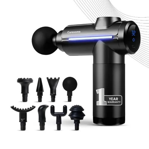 Image of Deep Tissue Bolt Hand Held Gun Massager |Percussion Massager for Full Body Pain