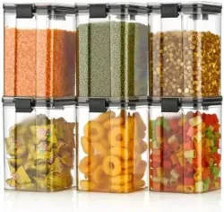 Defex Plastic Grocery Container Po6