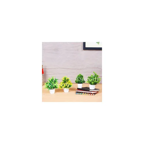Image of Dekorly® Set of 4 Mini Potted Artificial Plants