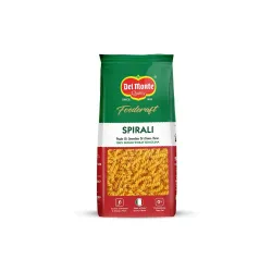 Del Monte Foodcraft Spirali Pasta, Durum Wheat Semolina, 400g | No Maida | Authentic Italian Taste | High Protein & Fibre | Zero Trans Fat