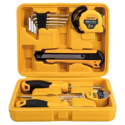 Deli 11-Piece Household DIY Tool Kit