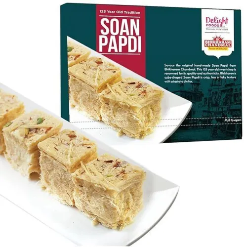 Image of Delight Foods Soan Papdi Box  (800 g)
