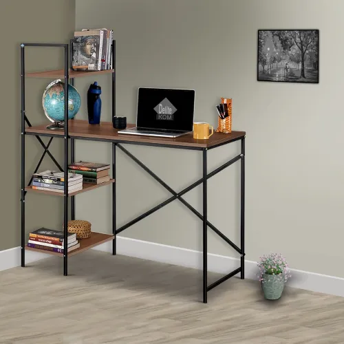 Image of DELITE KOM Engineered Wood Study Table 