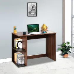 DELITE KOM Valor Study Table Acacia Dark