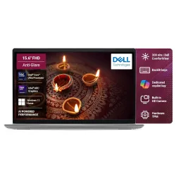 Dell 15 AI Powered Laptop, Intel® Core™ Ultra 5 225U Processor, 16GB:512GB