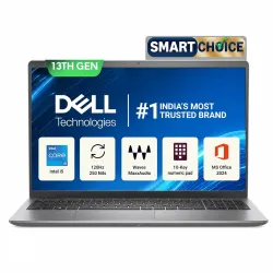 Dell 15 SmartChoice (Previously Inspiron), Intel 13th Gen Core i5-1334U, 16GB, 1TB SSD, FHD,15.6\'/39.62cm, Win 11, MSO'24, Silver, 1.62kg, [Dell 15], 12 Month McAfee, Backlit KB, Thin & Lig...