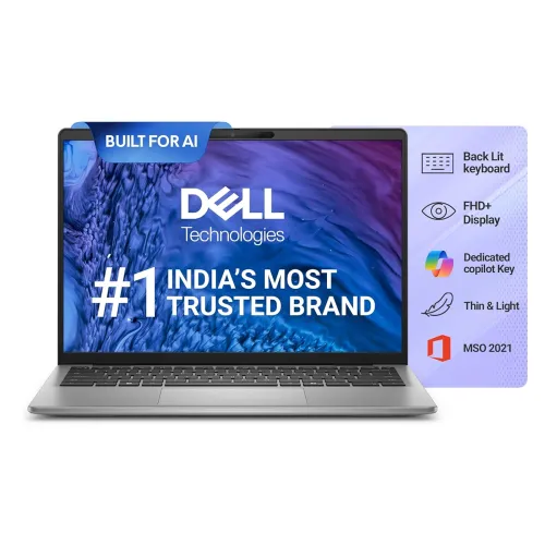 Image of Dell Inspiron 5441 Laptop, Built-in AI Snapdragon X Plus X1P-42-100 8C Processor/16GB/ 512GB SSD/ 14\' (35.56cm) 300 Nit